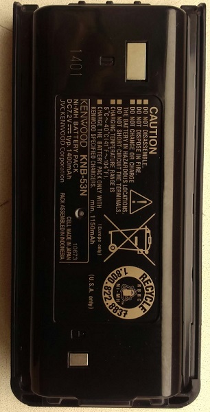 pin máy bộ đàm kenwood knb 53n